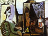 Jackline Stdyo'da, Jacqueline in the Studio. 1956. Oil on canvas. Gift from the Galerie Rosengart to the city of Lucerne