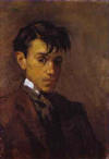 Kendi Portresi, Self Portrait. 1896. Oil on canvas. Museo Picasso, Barcelona, Spain