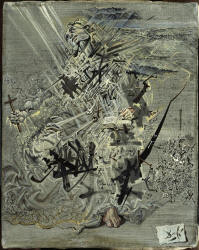 Aziz Jerome 1960 Tuval üzerine yagliboya 26 x 20,5 cm
